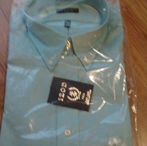 New izod 18. 34-35 light blue dress shirt